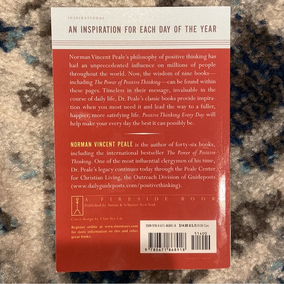 POSITIVE THINKING EVERY DAY by Norman Vincent Peale - Picture 2 of 6